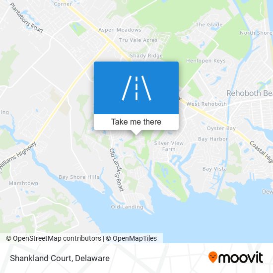 Mapa de Shankland Court