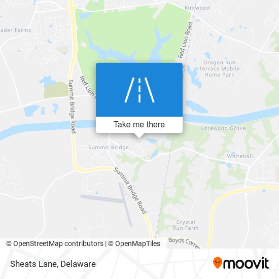 Mapa de Sheats Lane