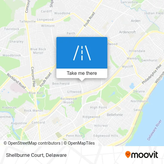 Shellburne Court map