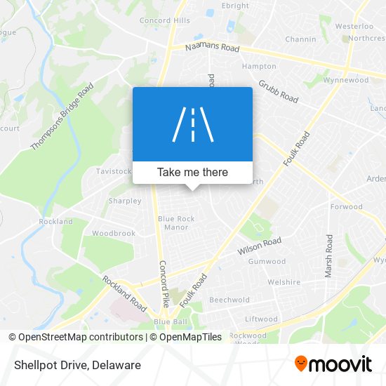 Mapa de Shellpot Drive
