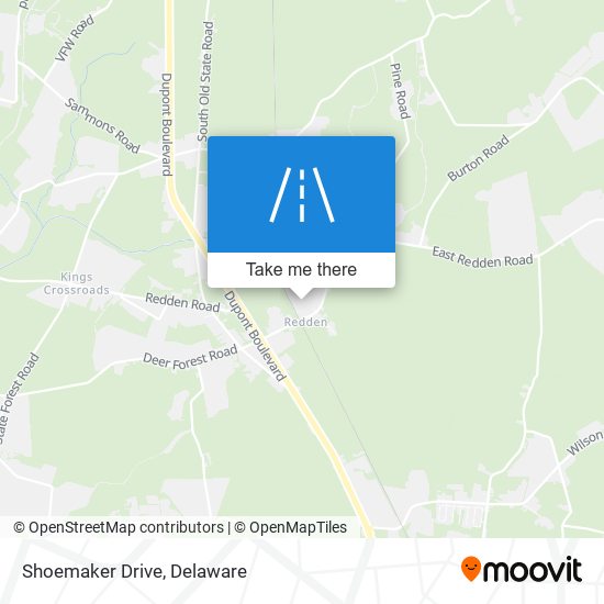 Mapa de Shoemaker Drive