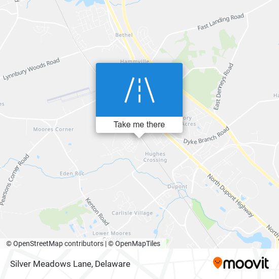 Mapa de Silver Meadows Lane