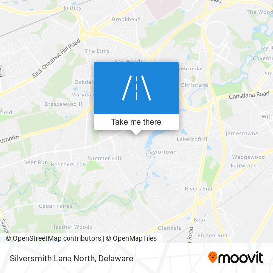 Silversmith Lane North map