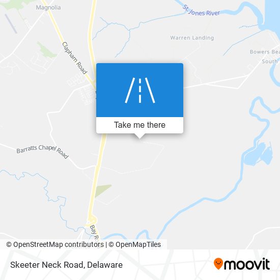 Mapa de Skeeter Neck Road