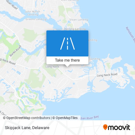 Mapa de Skipjack Lane