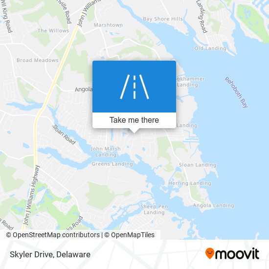 Skyler Drive map