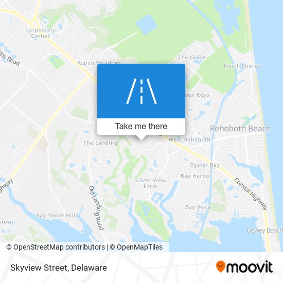Mapa de Skyview Street