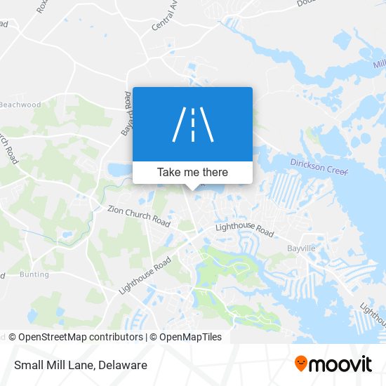 Small Mill Lane map