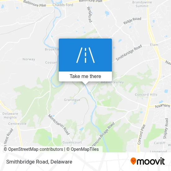 Smithbridge Road map