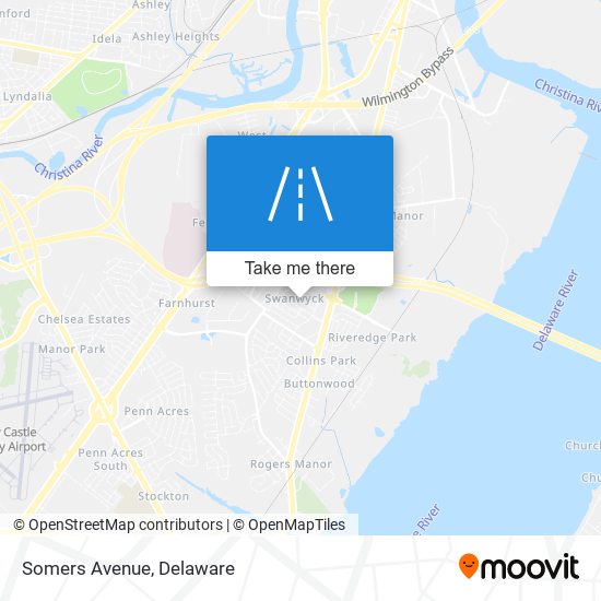 Mapa de Somers Avenue