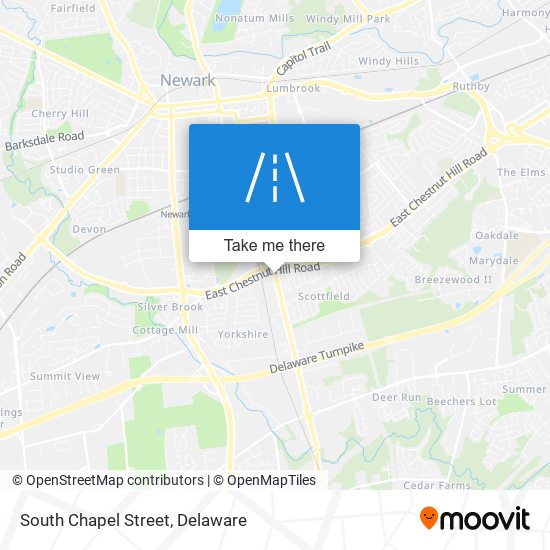 Mapa de South Chapel Street