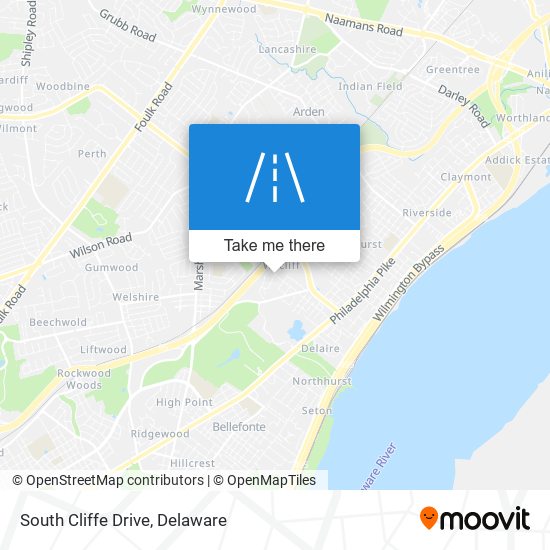 Mapa de South Cliffe Drive