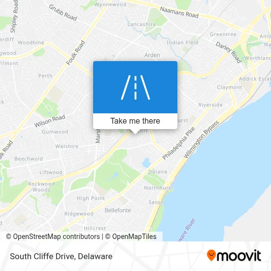 South Cliffe Drive map