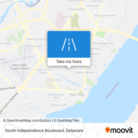Mapa de South Independence Boulevard