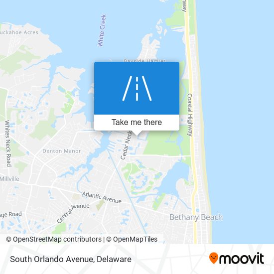 Mapa de South Orlando Avenue