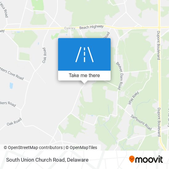 Mapa de South Union Church Road