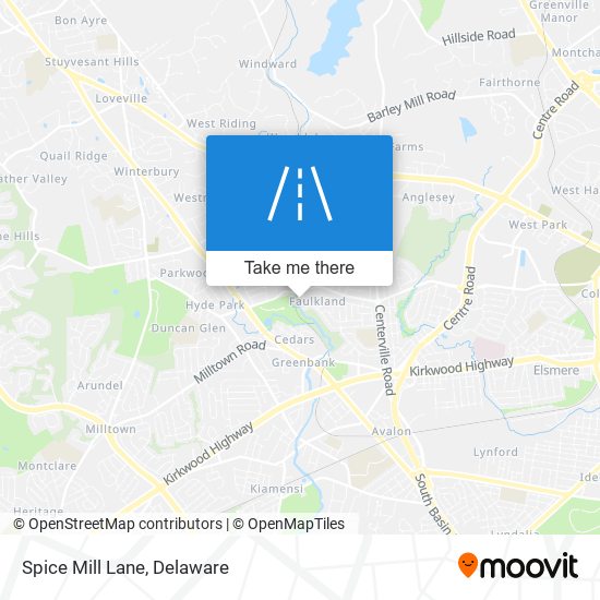 Mapa de Spice Mill Lane