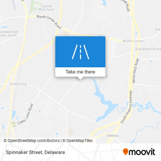 Mapa de Spinnaker Street