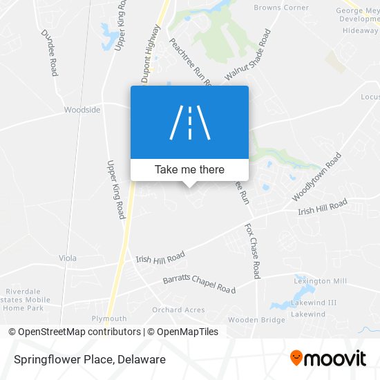 Mapa de Springflower Place