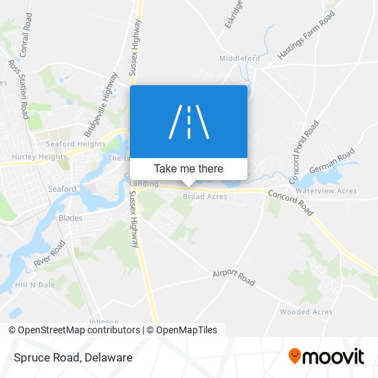 Mapa de Spruce Road