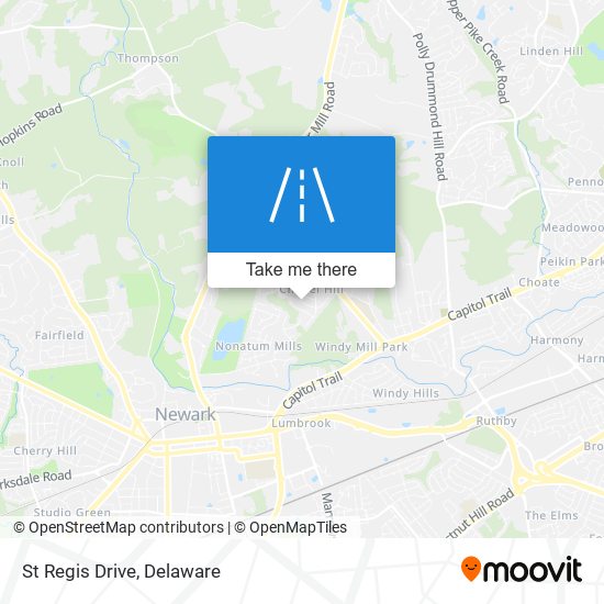 Mapa de St Regis Drive