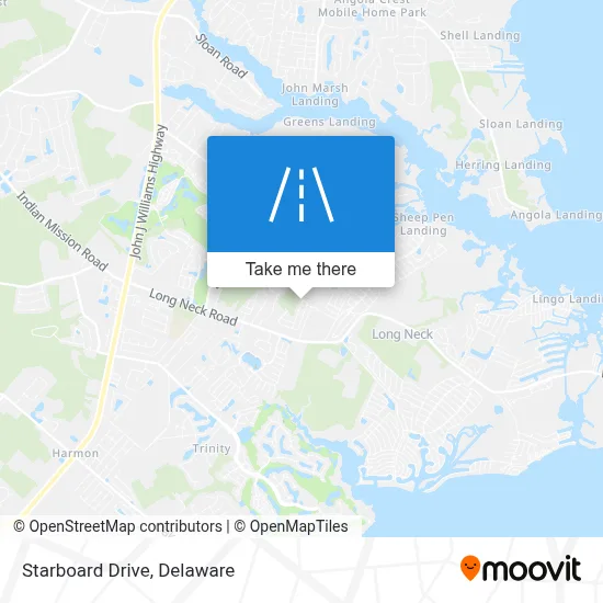 Starboard Drive map