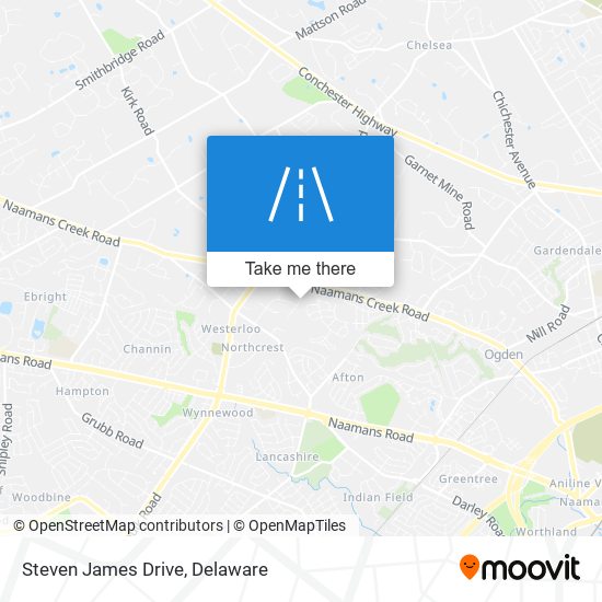 Steven James Drive map