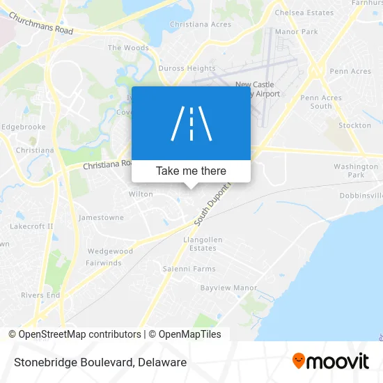 Stonebridge Boulevard map