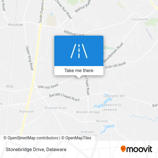 Stonebridge Drive map