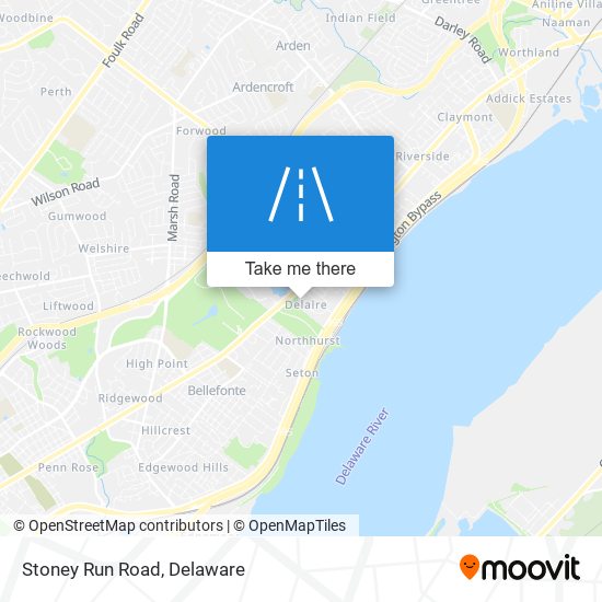 Mapa de Stoney Run Road