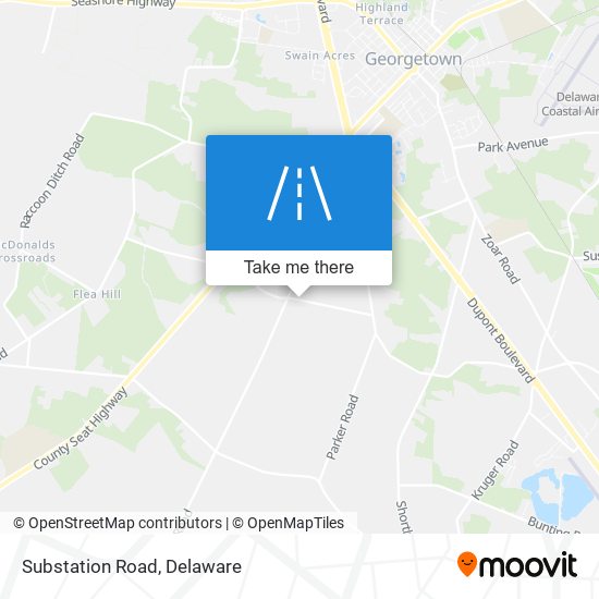 Mapa de Substation Road