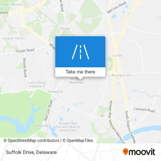 Suffolk Drive map