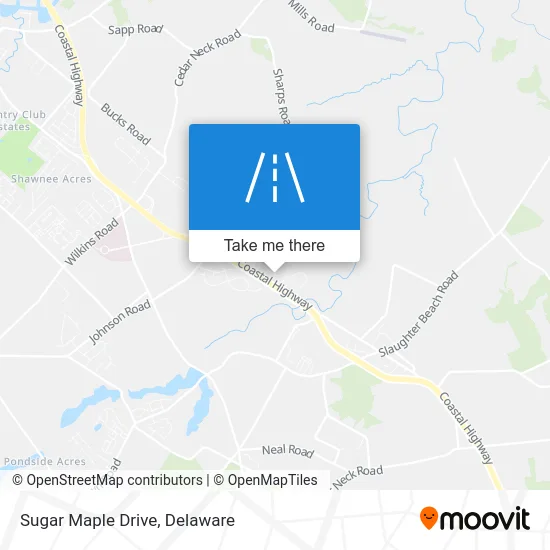 Sugar Maple Drive map