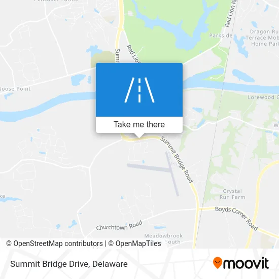 Summit Bridge Drive map