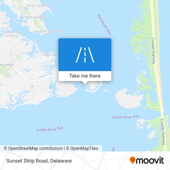 Sunset Strip Road map