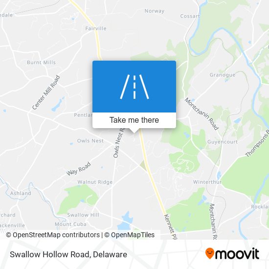 Mapa de Swallow Hollow Road