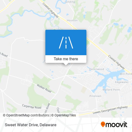Mapa de Sweet Water Drive