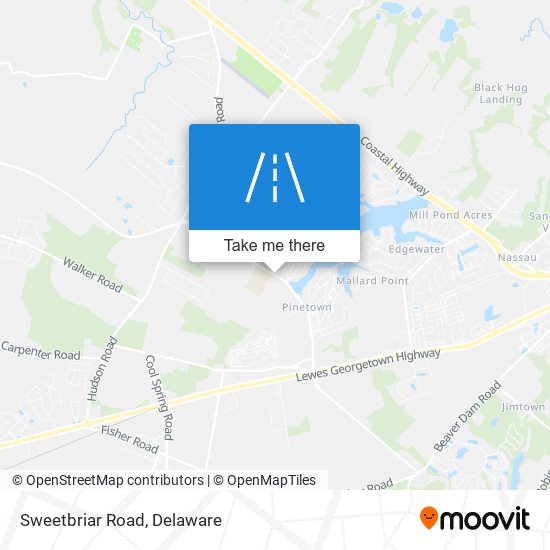 Mapa de Sweetbriar Road