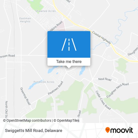 Mapa de Swiggetts Mill Road
