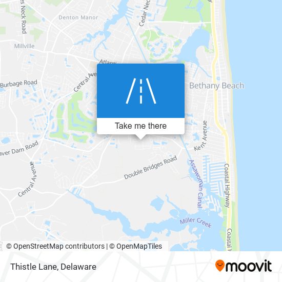 Mapa de Thistle Lane