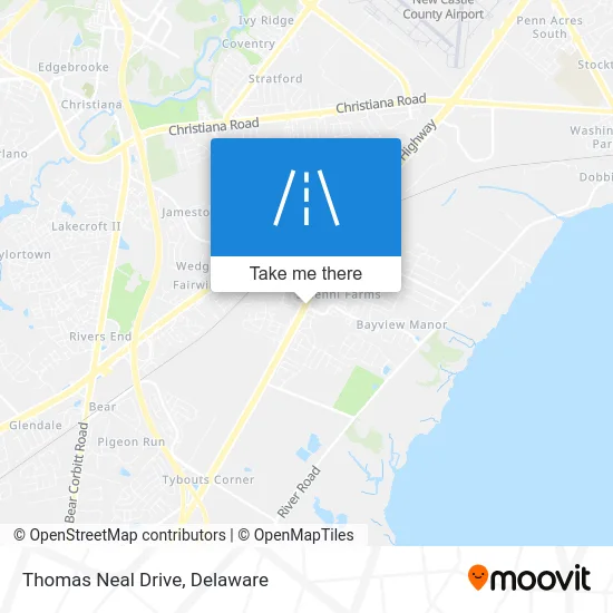 Thomas Neal Drive map