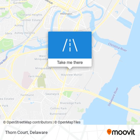 Mapa de Thorn Court