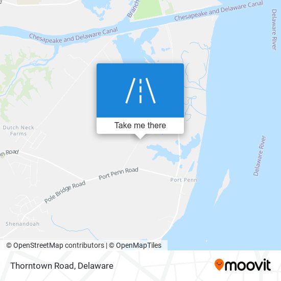 Mapa de Thorntown Road