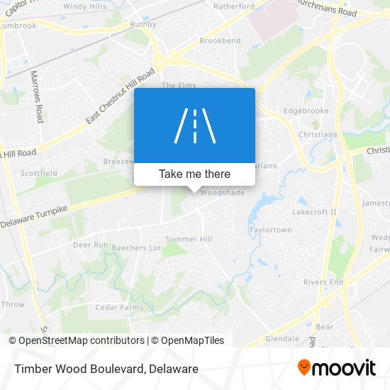 Timber Wood Boulevard map