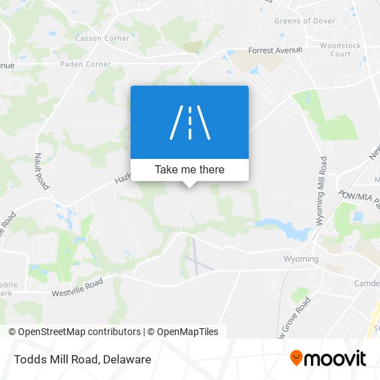 Mapa de Todds Mill Road