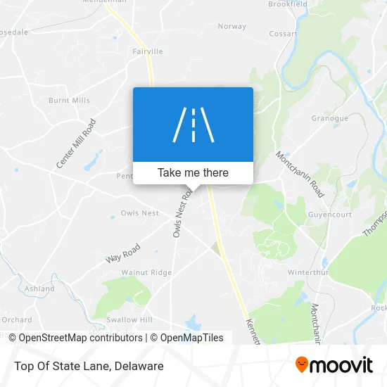 Top Of State Lane map