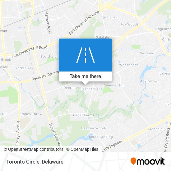 Mapa de Toronto Circle
