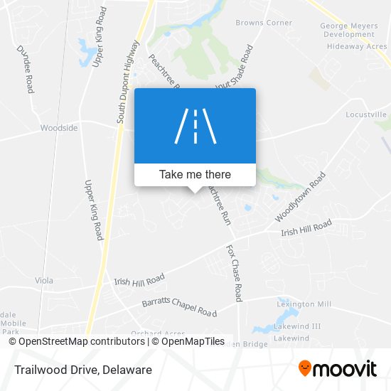 Trailwood Drive map