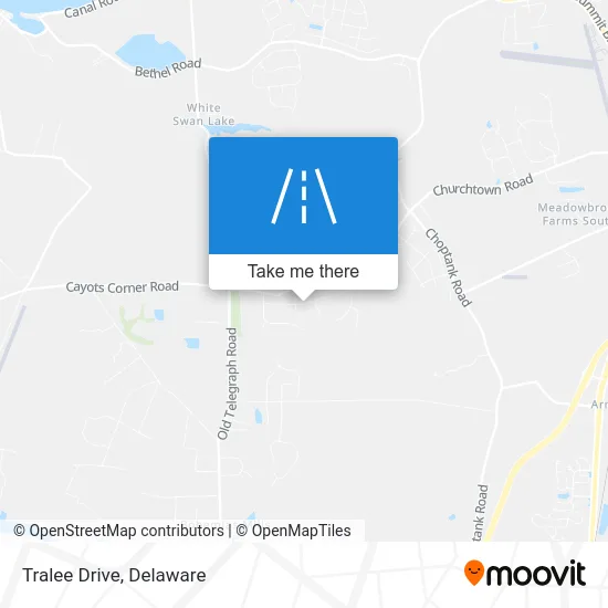Tralee Drive map