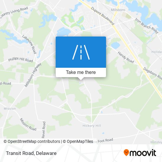 Mapa de Transit Road